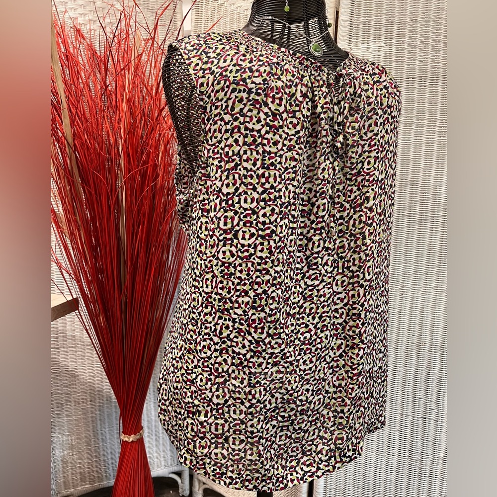 Fashionable multi color Liz Claiborne Woman top 2xl